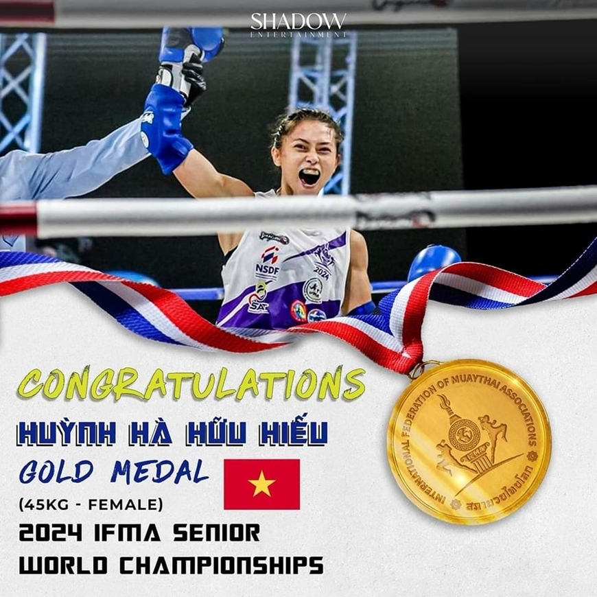 Vietnamese Muay fighter wins 2024 IFMA Senior World Championships